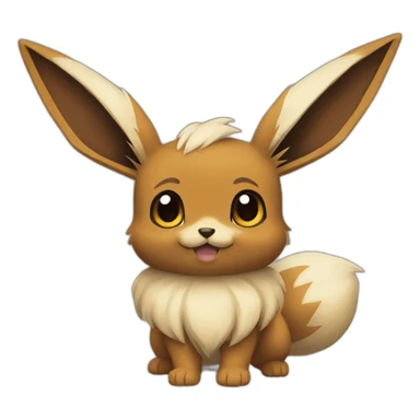 Eevee Pokémon sticker