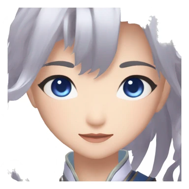 “Lumine” from “Genshin Impact” sticker