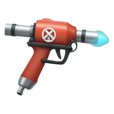 Blow gun sticker