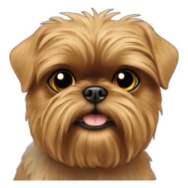 Brussels griffon sticker