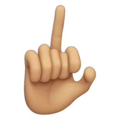 Mano celebrando sticker