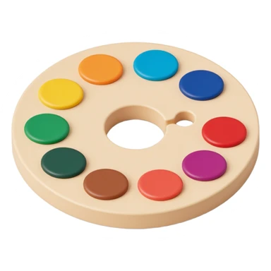 paint colors palette sticker