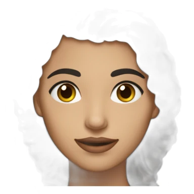 MUJER MORENA CLARA CON LENTE OBSCURO sticker