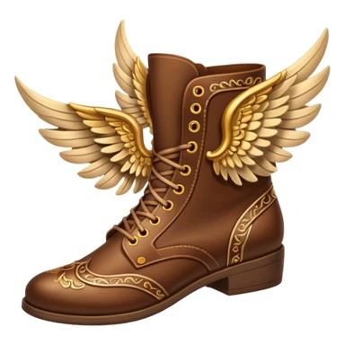 shoes with wings sticker