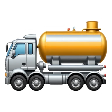 Truck oil tanker sticker