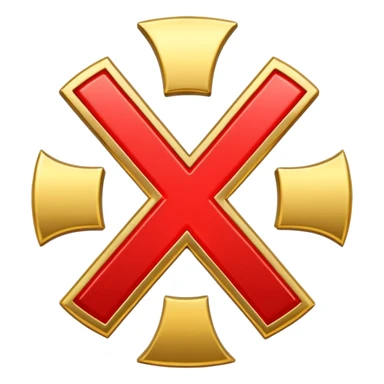 Money symbol with a red x covering it sticker