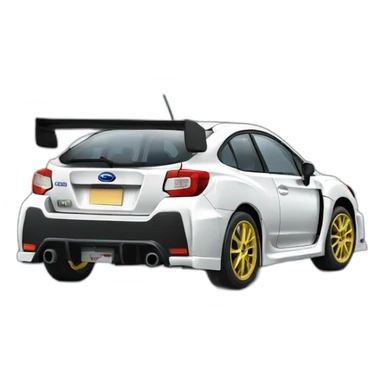 Subaru wrc sticker