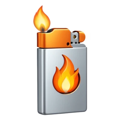 Lighter sticker