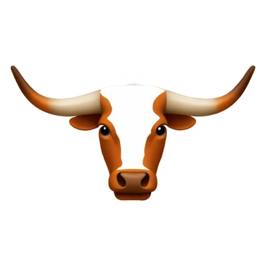 Texas Longhorn Bevo logo sticker