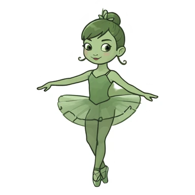 ballerina  sticker