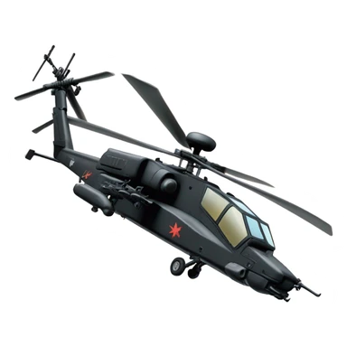 Apache helicopter blackout sticker