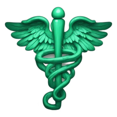 Caduceus sticker