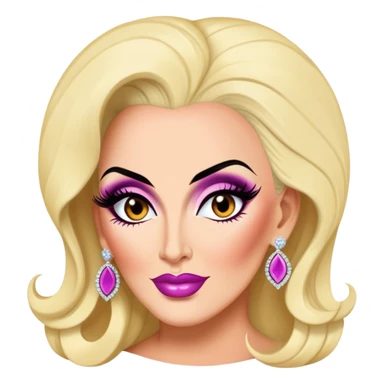 Michelle visage dragrace emoji sticker