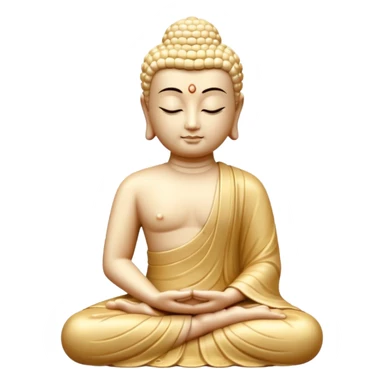 creamy Buddha sticker