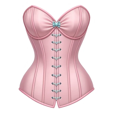 Pastel pink corset  sticker