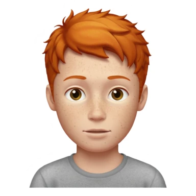 Ginger boy sticker