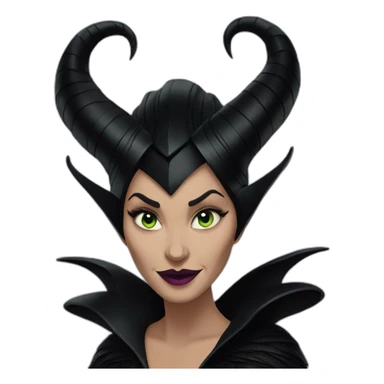 Maleficent sticker
