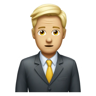 Manager sweating during ISO vetting  sticker