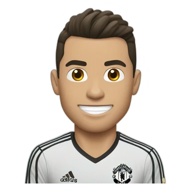 Cristiano Ronaldo Manchester United sticker