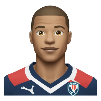 Mbappe qui se bat avec Halland sticker