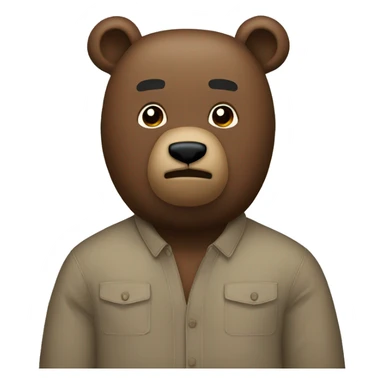 Kanye West Bear sticker