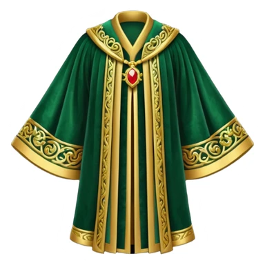 dark green Royal Robes sticker