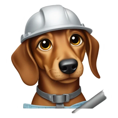 Dachshund as a surveyor sticker