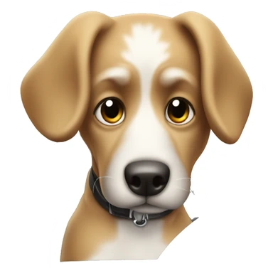 A dog driving a Porsche sticker