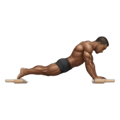 Planche calisthenics sticker