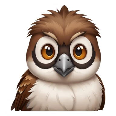 Lustiger spatz sticker