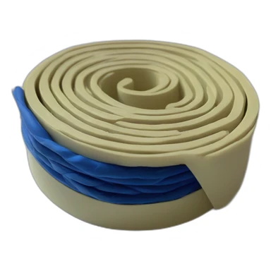 Plasticine 35mm film coil sticker