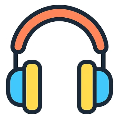 headphones sticker