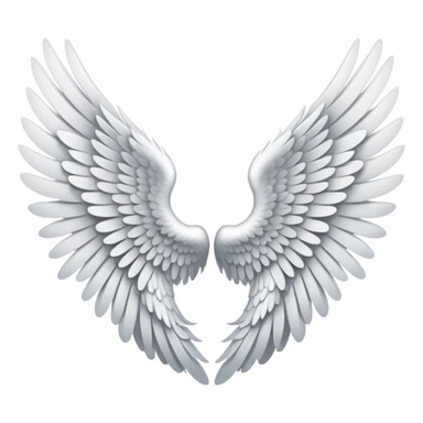 Angel wings emoji sticker