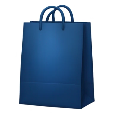 Dark blue shopping bag written Safirazul sticker