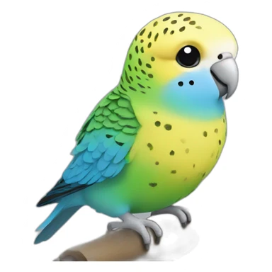 Budgerigar sticker