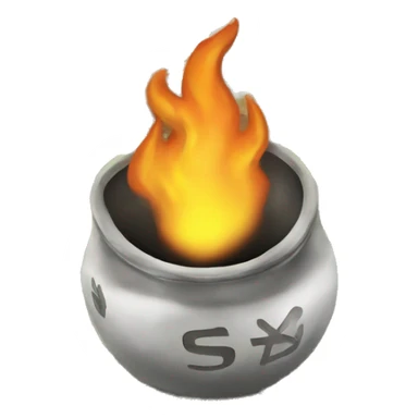 money fire sticker