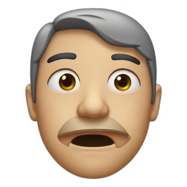 fractured nose sticker