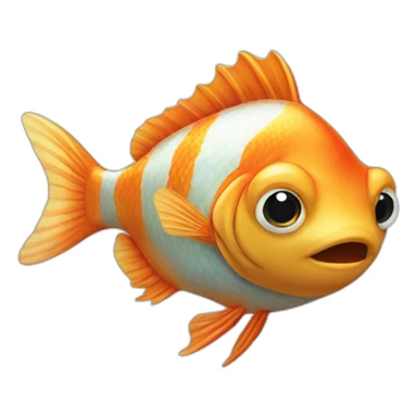 poisson de mer sticker