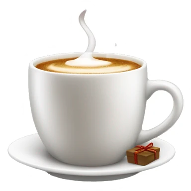 Christmas hot drinks sticker