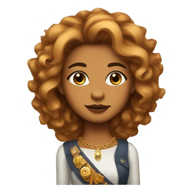 Transform the zodiac sign LEO into a girl with lion themes in makeup accessories or hair  sticker