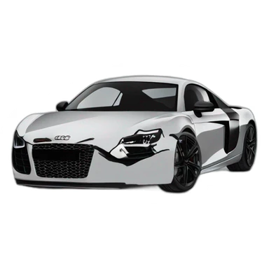 Audi R8 sticker