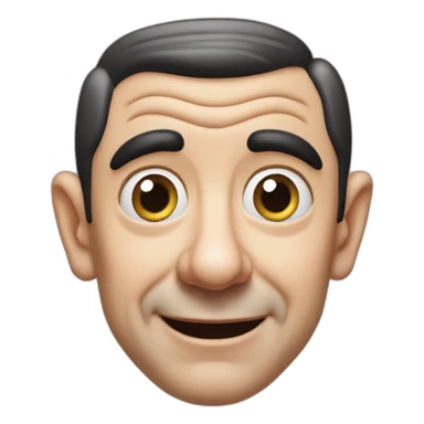 mr. bean sticker
