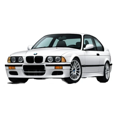 BMW e36 sticker
