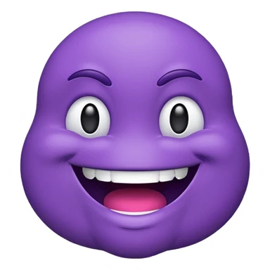 Grimace McDonald’s  sticker
