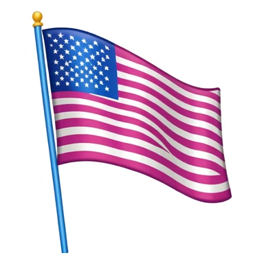 just a normal emoji flag sticker