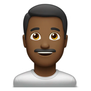 Man saying "I love you" sticker