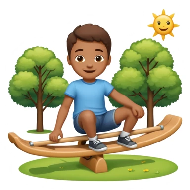 park Seesaw sticker