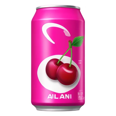 Pink Energy drink alani cherry twist sticker