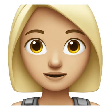 a white tech girl who can't cry sticker