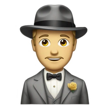 The gréât gatsby sticker